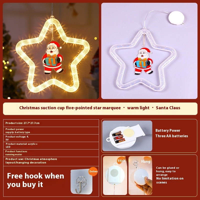 Christmas Atmosphere Led Lights Led Christmas Star Light