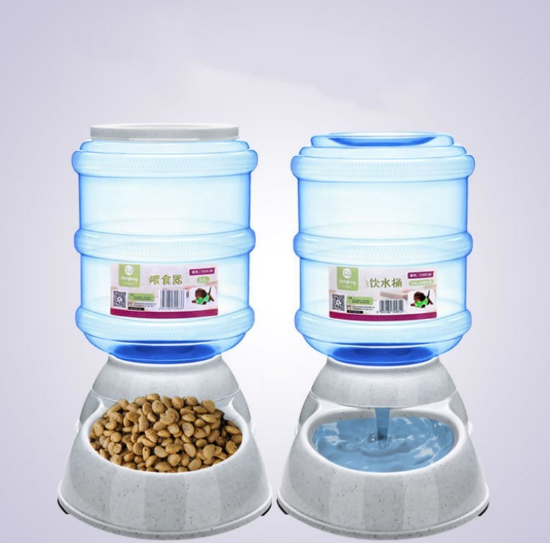 Cats Dogs Automatic Pet Feeder Drinking Water Fountains