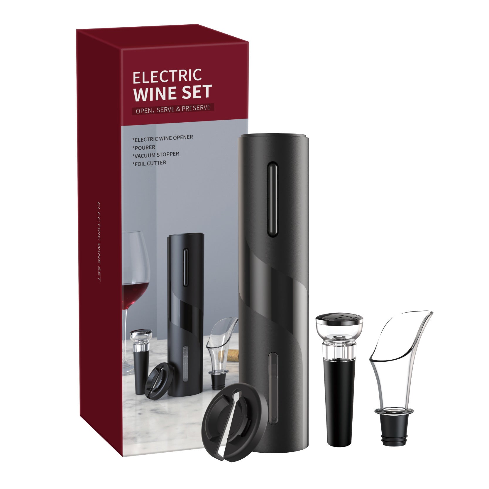 USB Rechargeable Wine Electric Electronic Bottle Opener