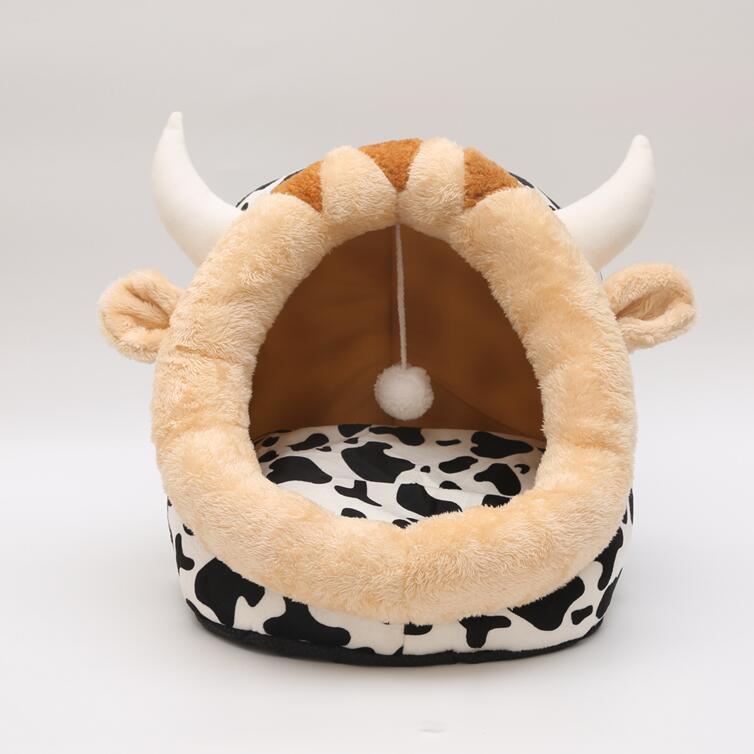 Cat Bed Indoor Soft Cats Houses Warm Cozy