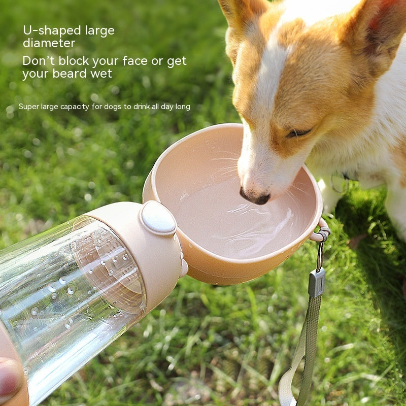 Pets Feeder Bowl Outdoor Travel Drinking Bowls Water Dispenser