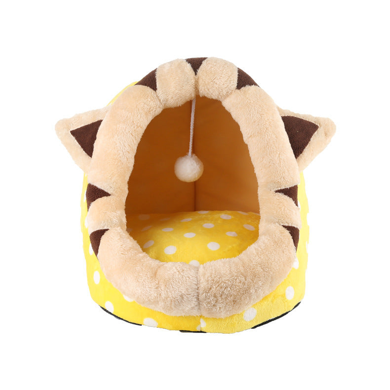 Cat Bed Indoor Soft Cats Houses Warm Cozy