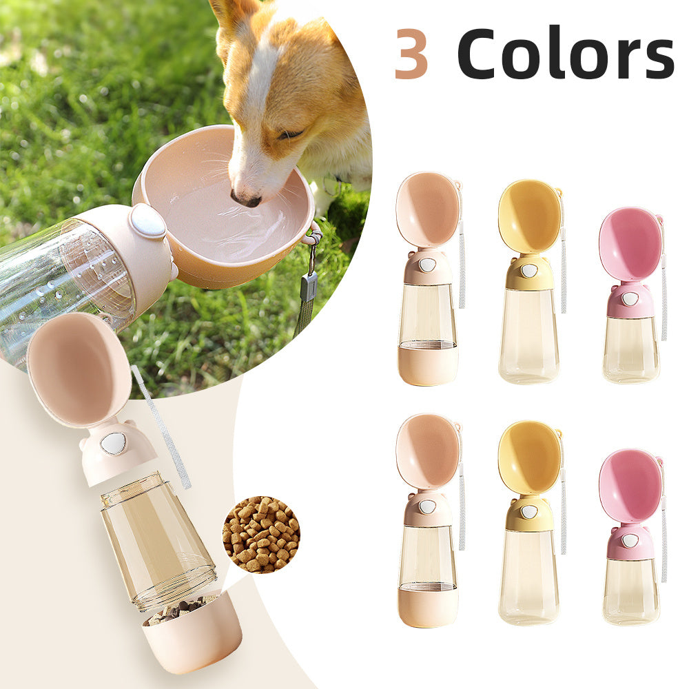 Pets Feeder Bowl Outdoor Travel Drinking Bowls Water Dispenser