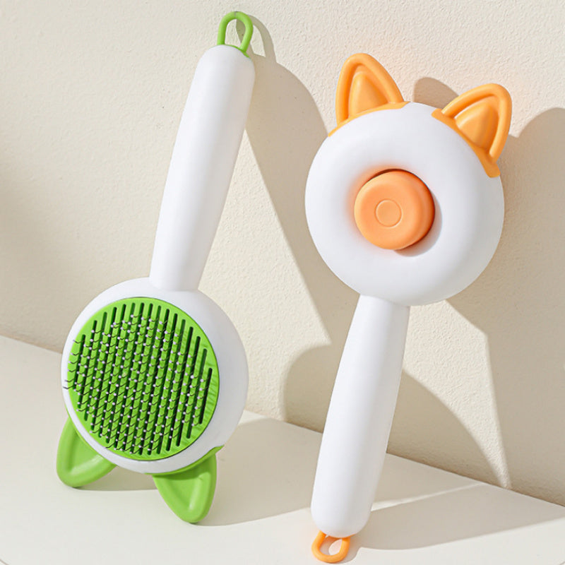 Pet Dog Brush Cat Comb Self Cleaning Pet Hair Remover