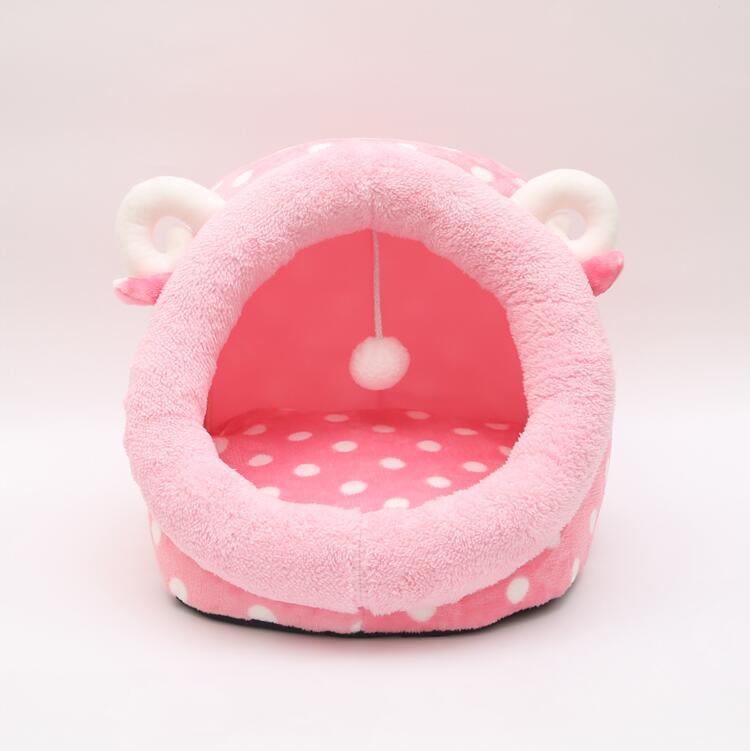 Cat Bed Indoor Soft Cats Houses Warm Cozy