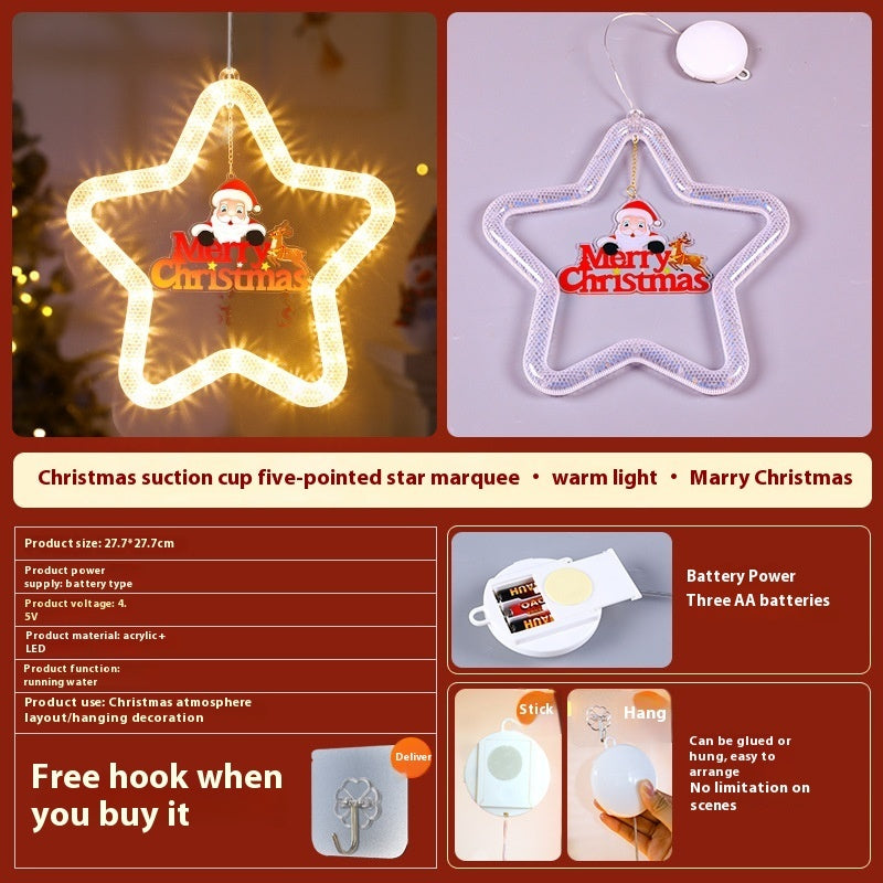 Christmas Atmosphere Led Lights Led Christmas Star Light