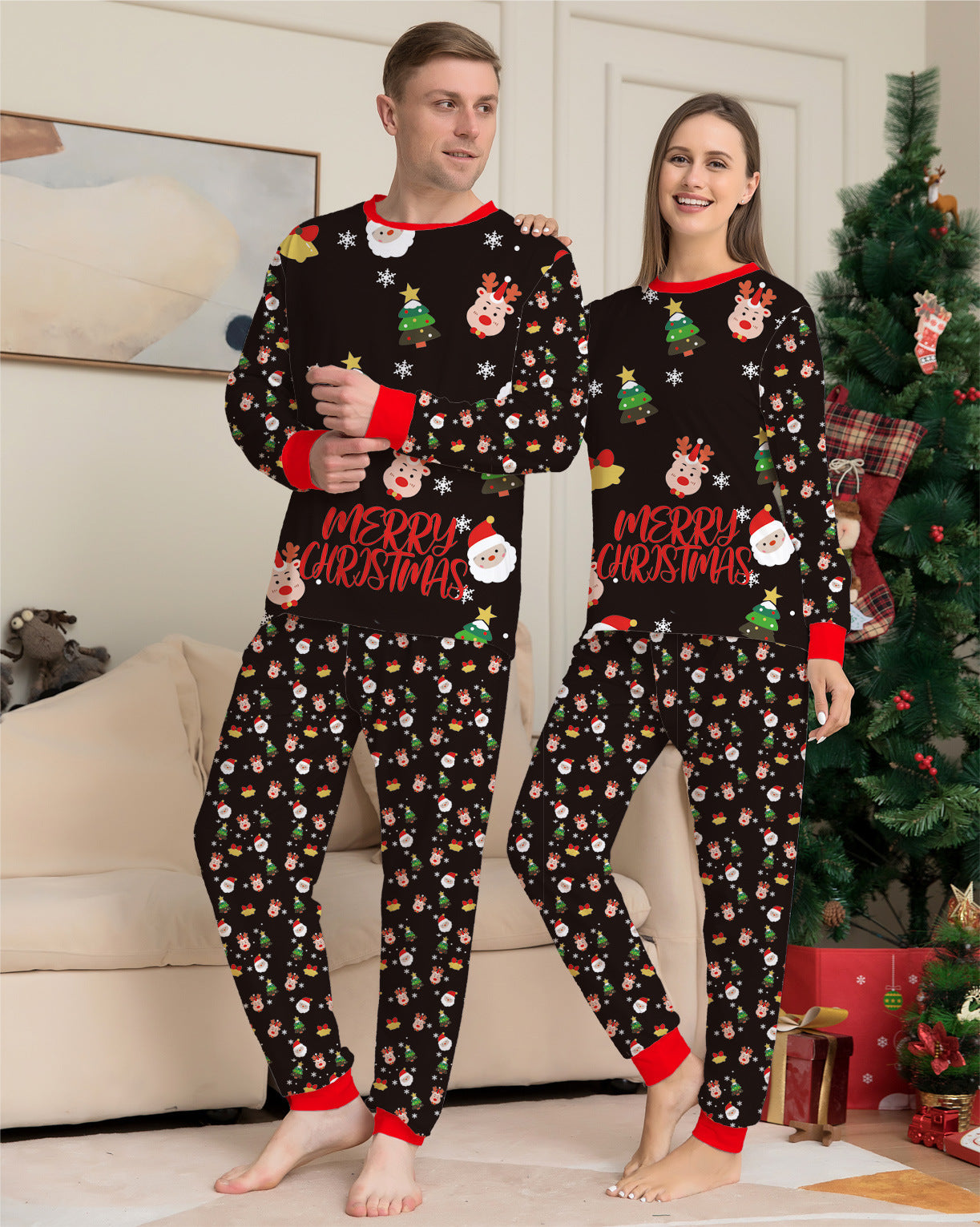 Family Christmas Matching Pajamas Set Christmas Pajamas For Family