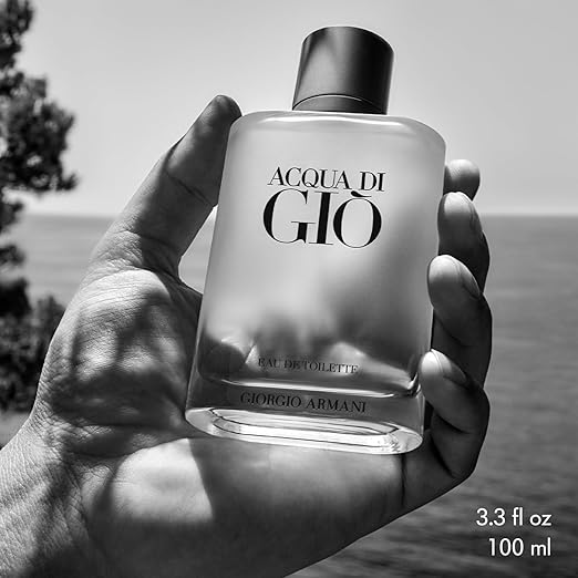 Giorgio Armani Acqua Di Gio 3.4oz Men's Eau De Toilette Spray Brand New Sealed