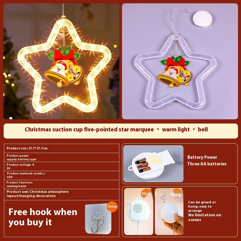 Christmas Atmosphere Led Lights Led Christmas Star Light