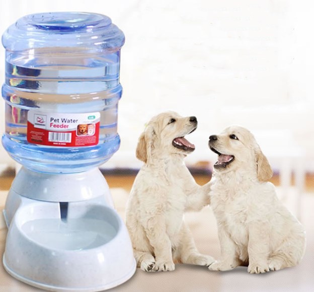 Cats Dogs Automatic Pet Feeder Drinking Water Fountains