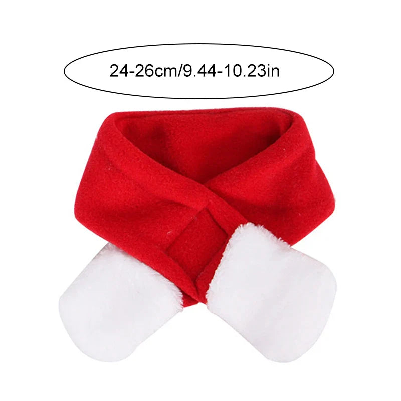 Cat Costume Santa Elk Cosplay Christmas Dog Pet Scarf