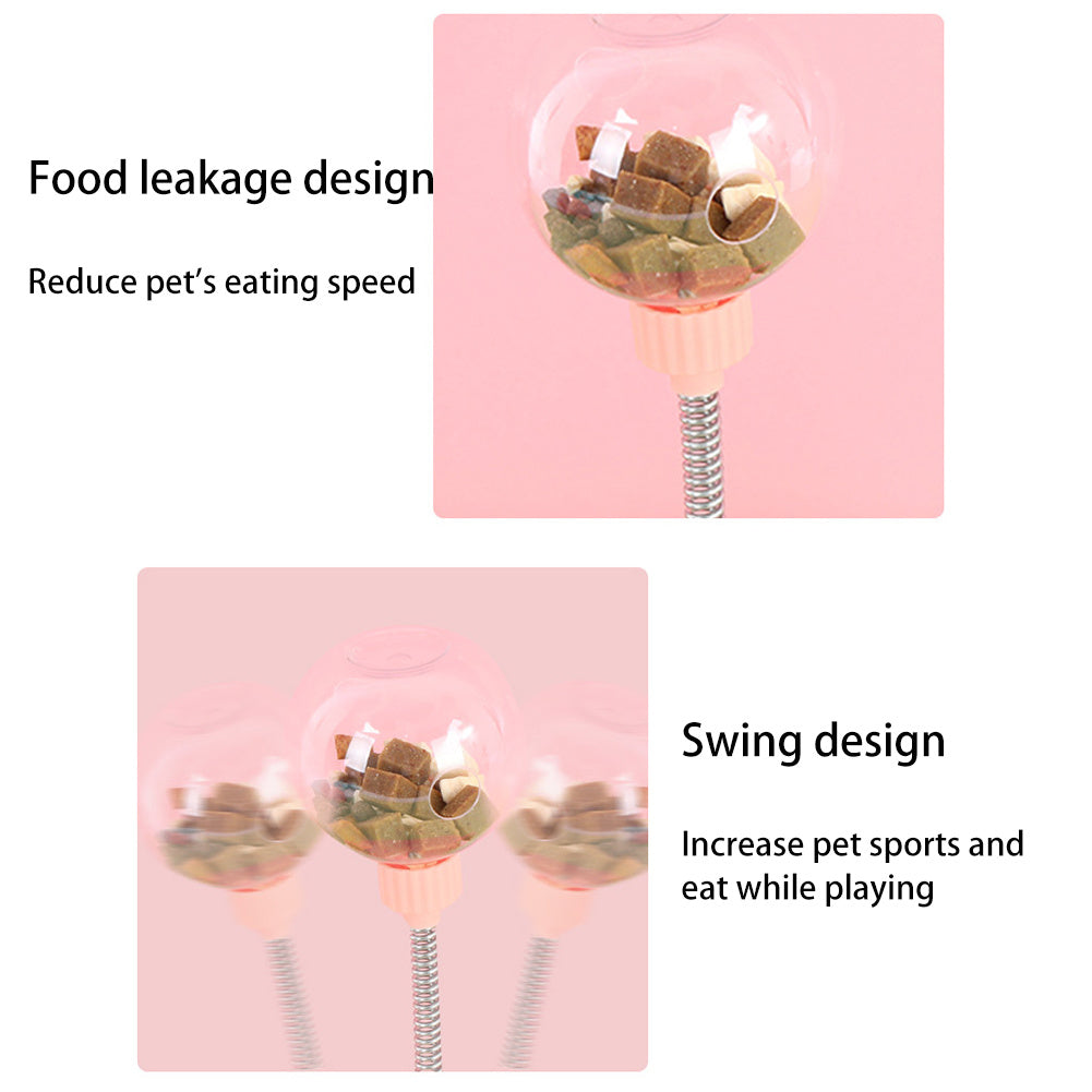 Pet Feeder Cat Toy Pets Leaking Food Ball Self-Playing