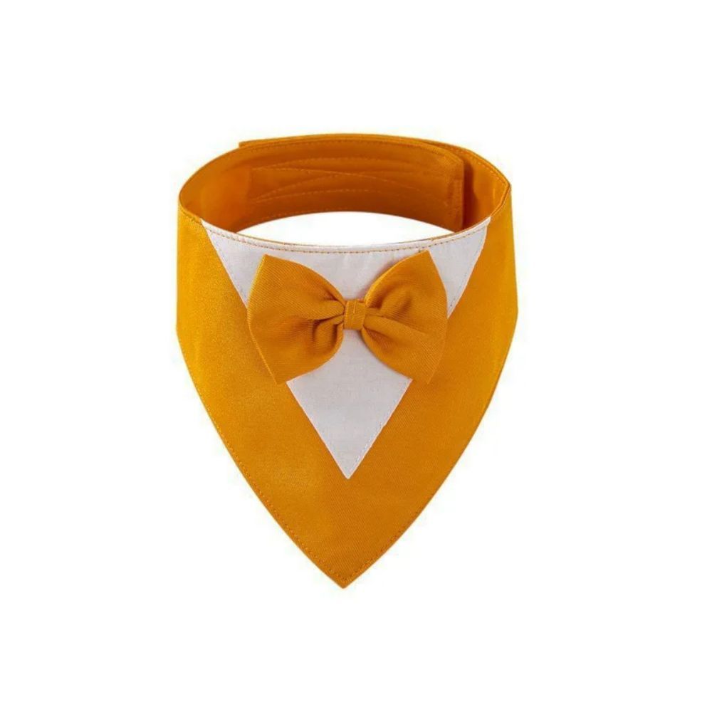 Triangle Bib Bow Saliva Towel Pet Collar Dog Clothing