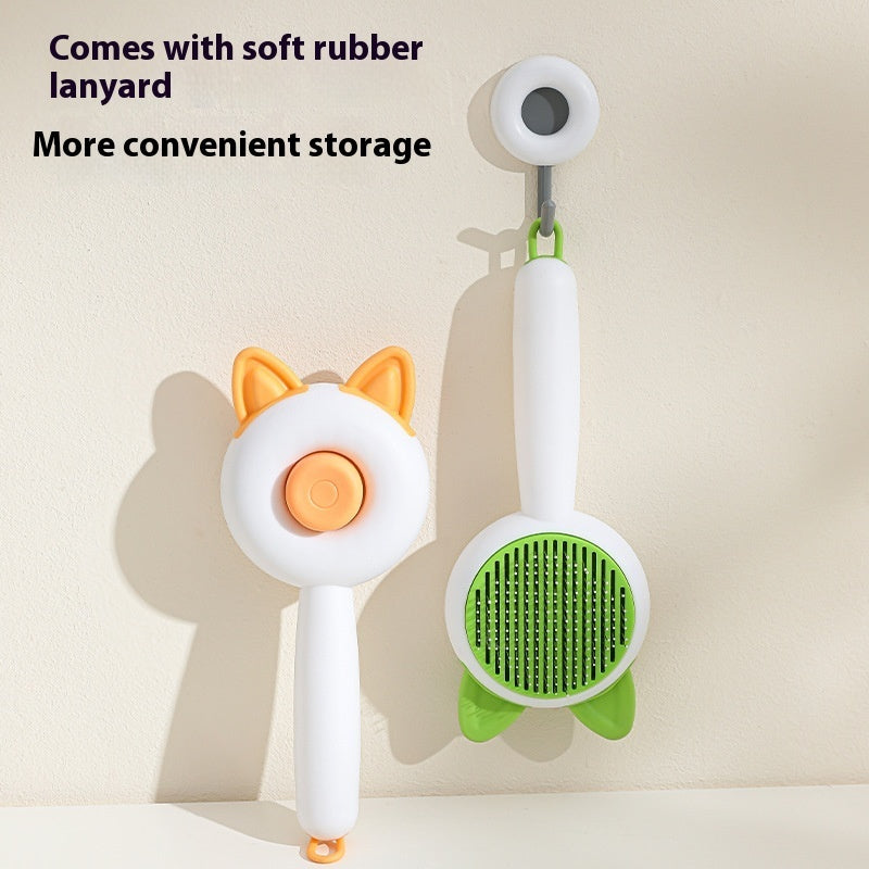 Pet Dog Brush Cat Comb Self Cleaning Pet Hair Remover