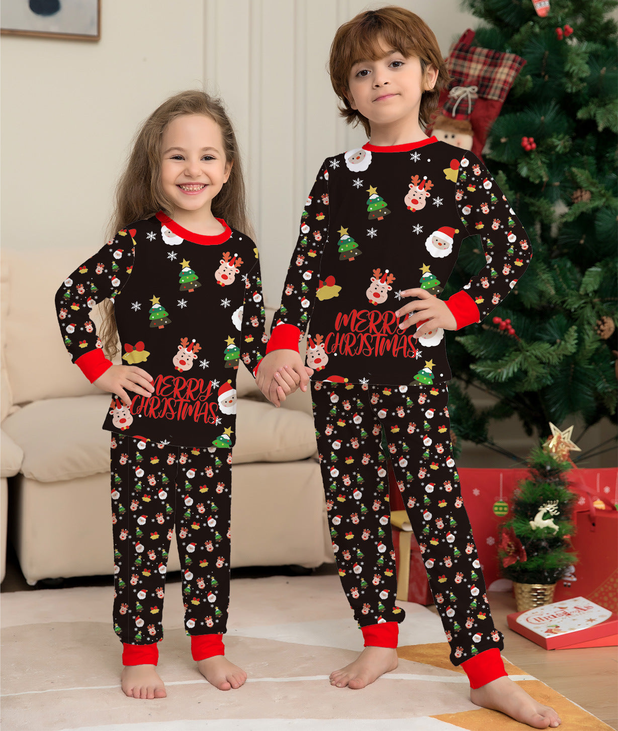 Family Christmas Matching Pajamas Set Christmas Pajamas For Family